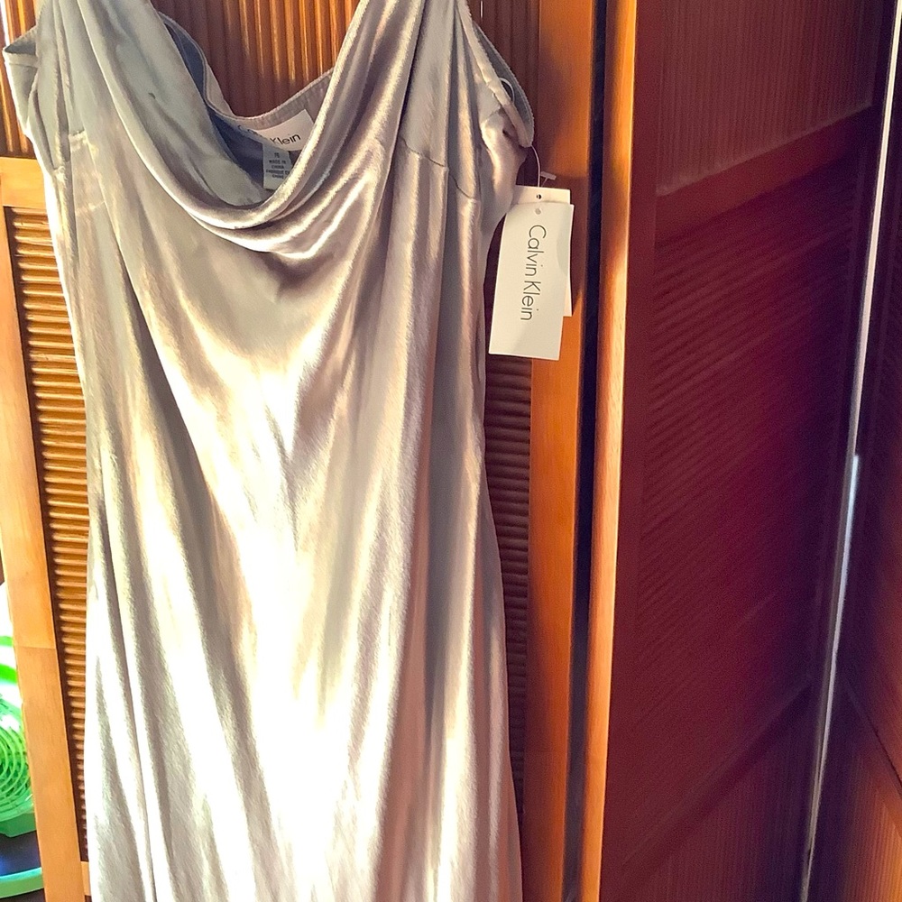 Calvin Klein Velour Cocktail Dress